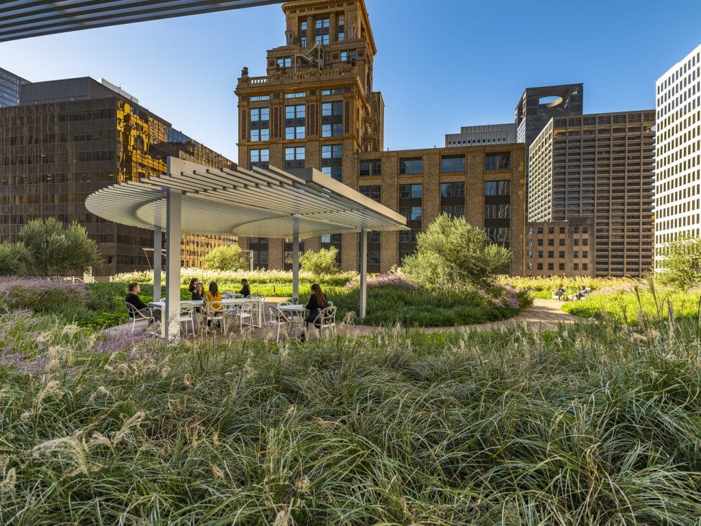 Bank of America Tower - Roof Garden - Houston, TX 102219 Bank of America Tower Roof Garden Houston, TX 102219