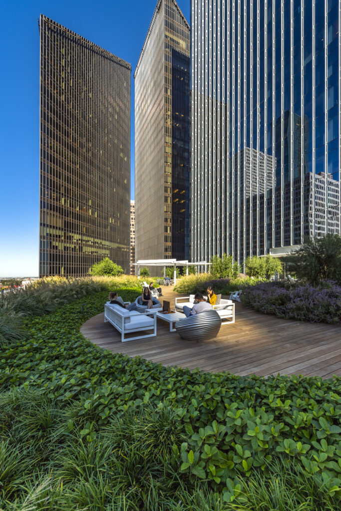 Bank of America Tower - Roof Garden - Houston, TX 102219 Bank of America Tower Roof Garden Houston, TX 102219