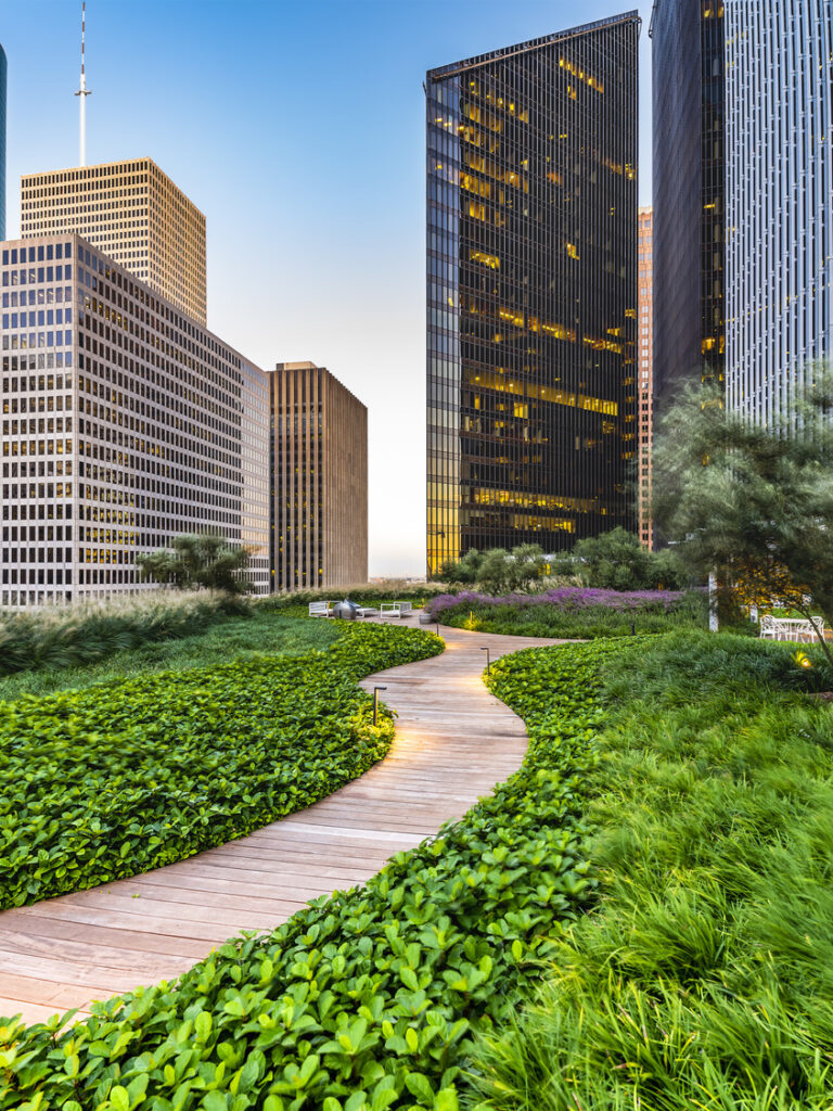 Bank of America Tower - Roof Garden - Houston, TX 102219 Bank of America Tower Roof Garden Houston, TX 102219