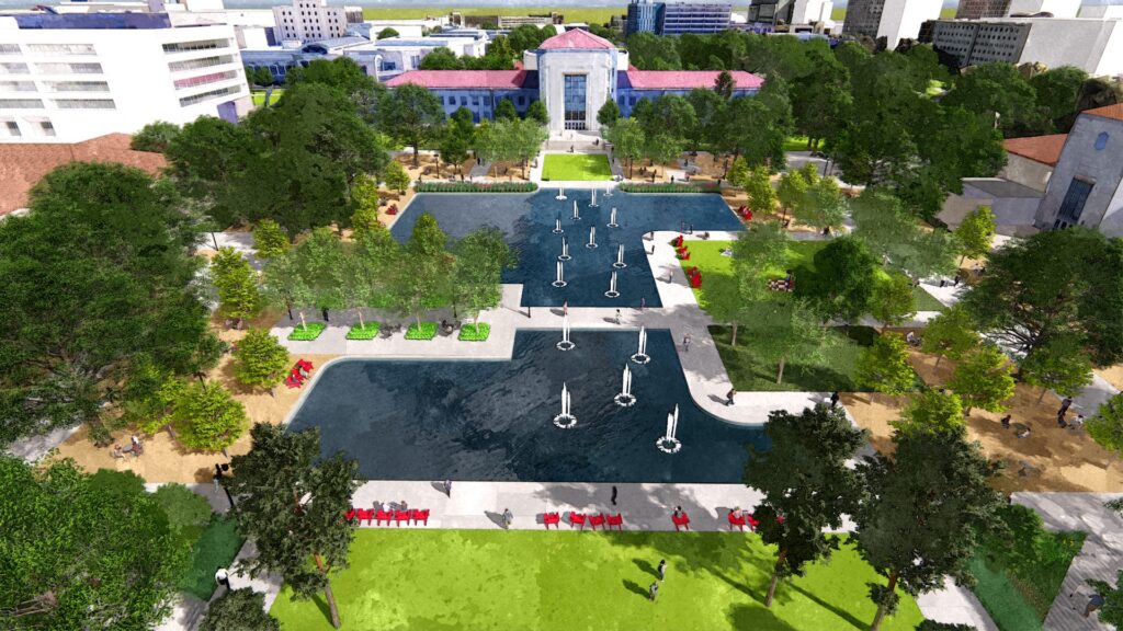 CEN PLAZA CULLEN FOUNTAIN