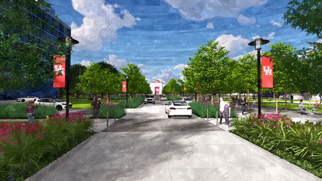 UNI DRIVE ENTRY ARRIVAL